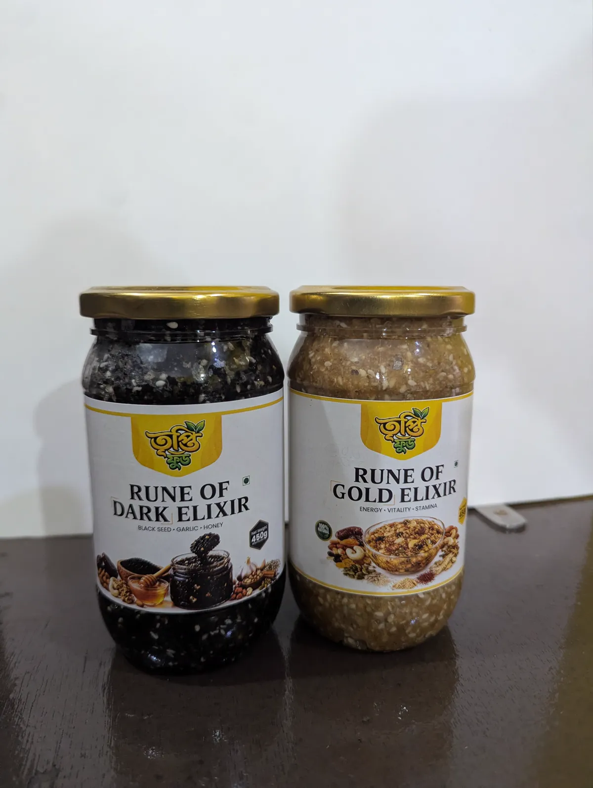 Rune Elixir Combo — Dark + Gold